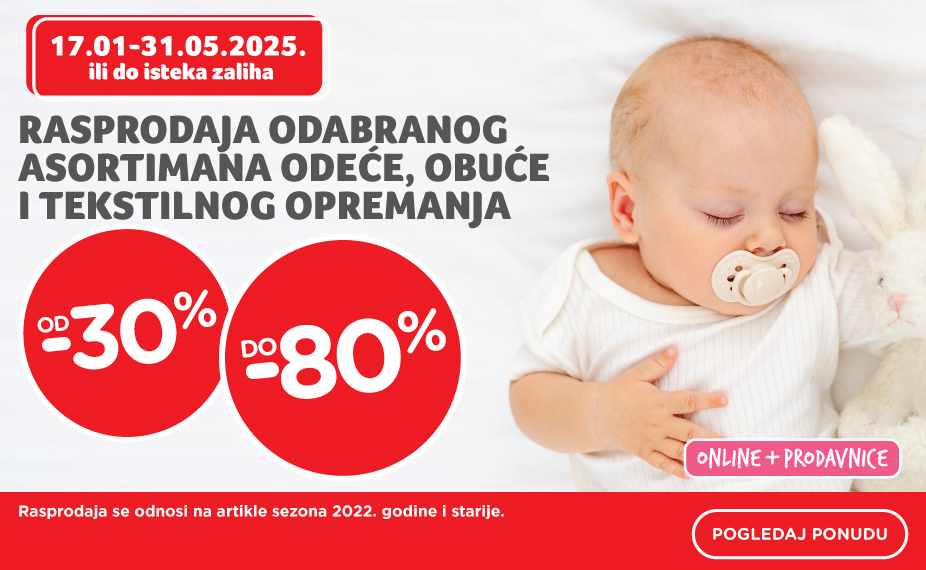 Rasprodaja odeće, obuće i tekstilnog opremanja
