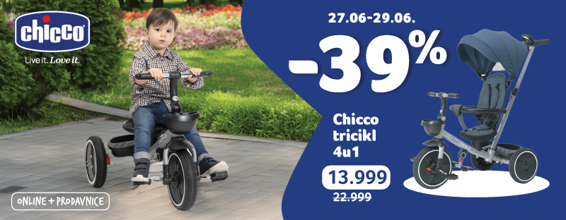 Chicco tricikl 4u1