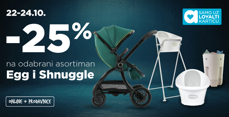 Egg i Shnuggle -25%