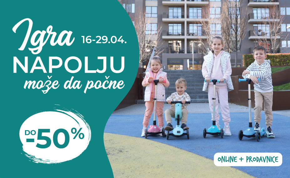 Igra napolju može da počne