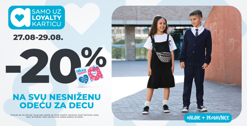 Odeca 20%
