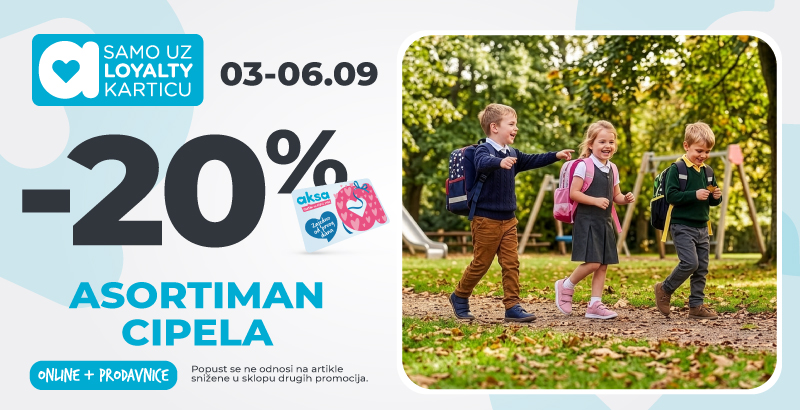 -20% cipele