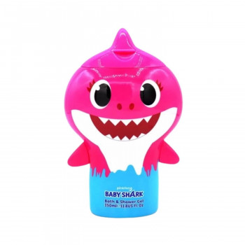 Baby shark kupka&gel za tusiranje pink 350ml 