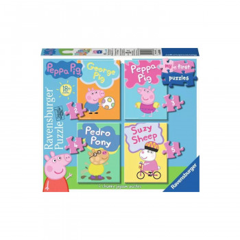 Ravensburger puzzle(slagalice) Pepa za kompjuterom 
