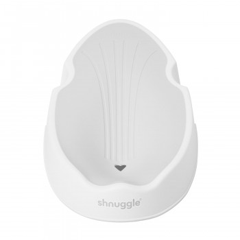 Shnuggle podloga za kupanje bebe(0-6M), White/Grey 