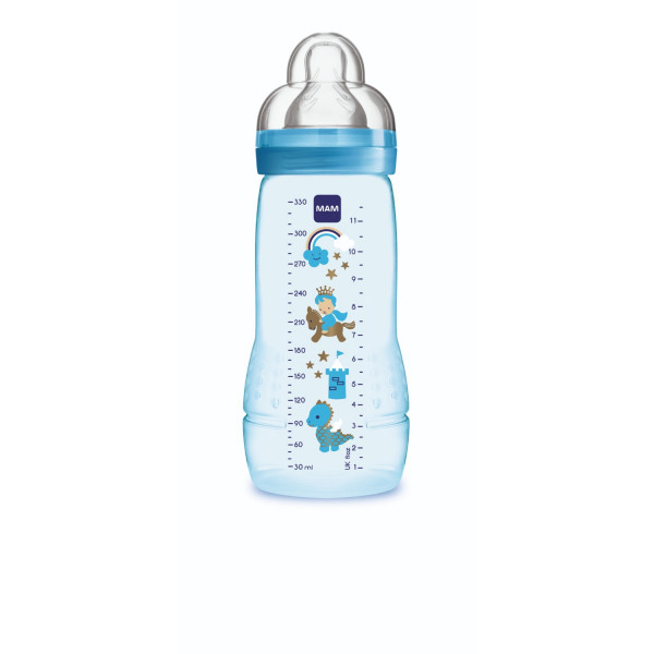 MAM flašica Baby bottle 330ml, silikon, 4m+ 
