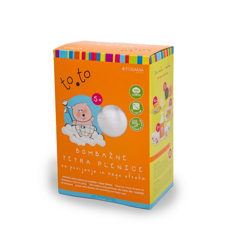 To To Pamučne Tera Pelene A5 