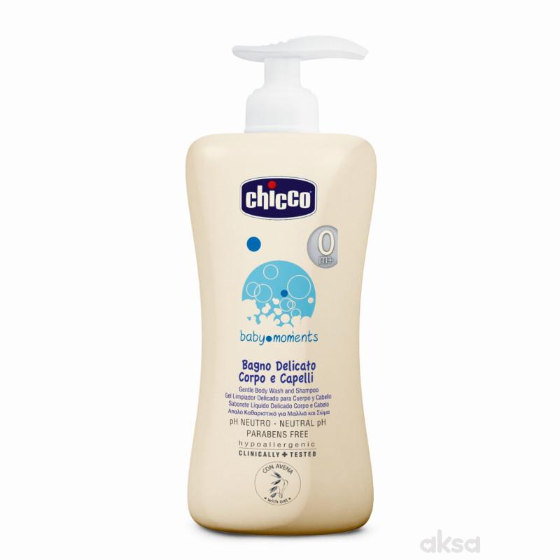 Chicco bm kupka i šampon za prvo kupanje 500ml 