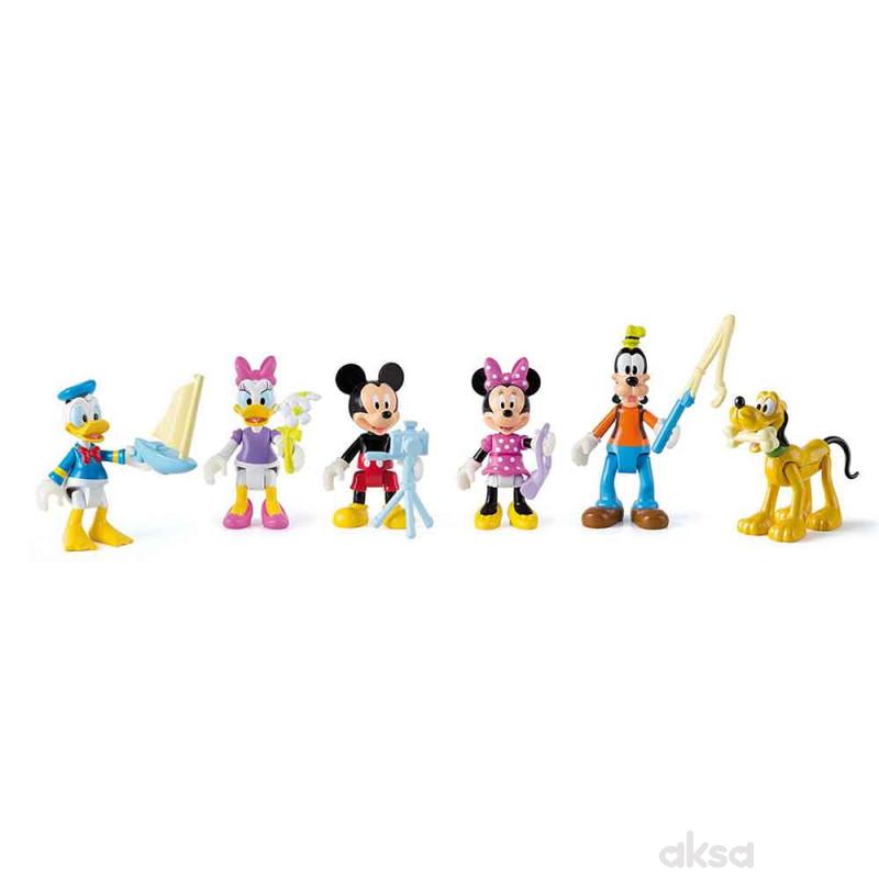 Mickey/Minnie figure asst 24 kom 