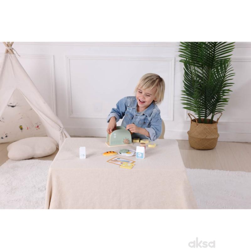 Tooky toy drveni toster set 