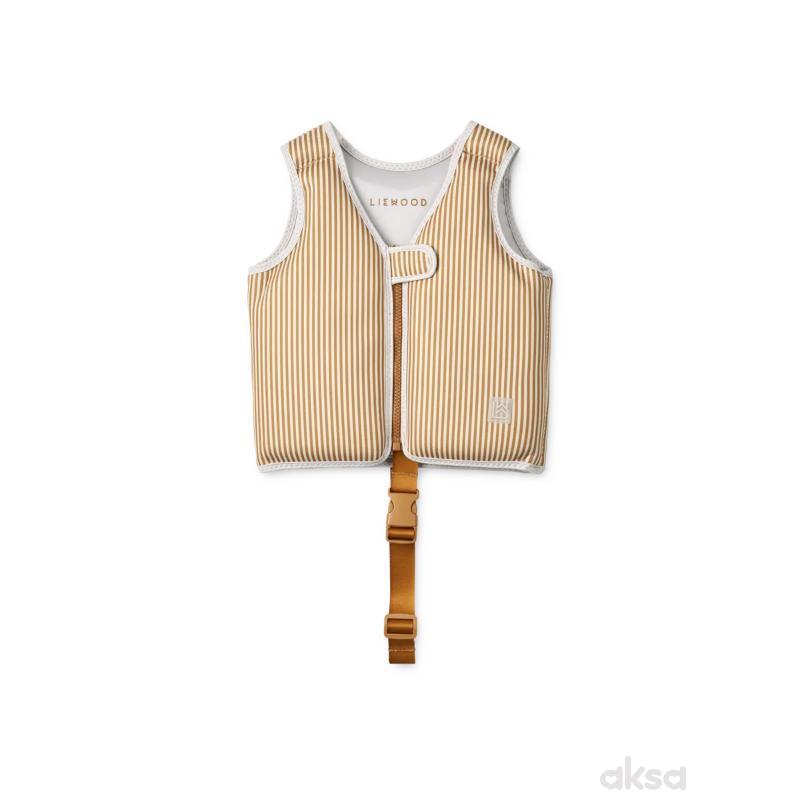 Liewood prsluk za plivanje Dove 2-3Y,Stripe S/G