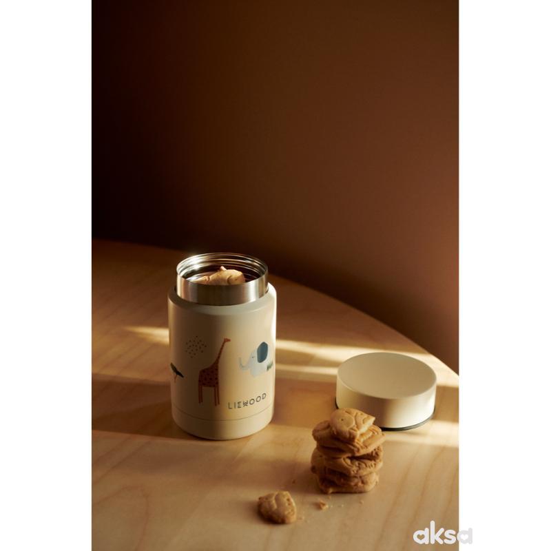 Liewood termos za hranu 250mlNadja,SafariSandy mix 