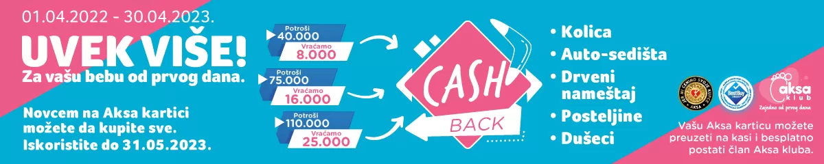 Cash back - Sedista