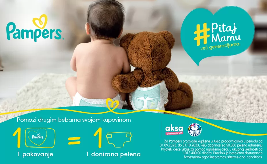 Pampers donacija
