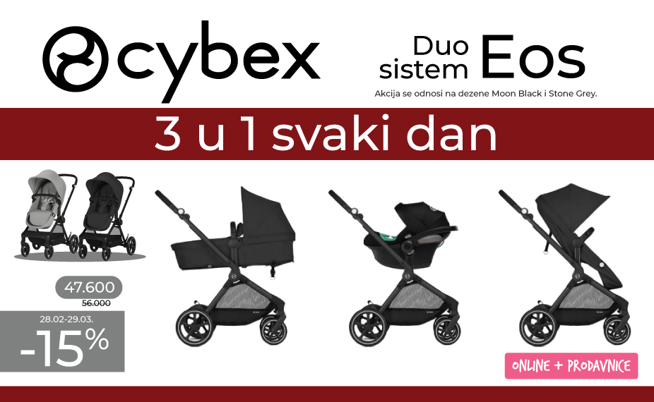 Cybex duo sistem EOS