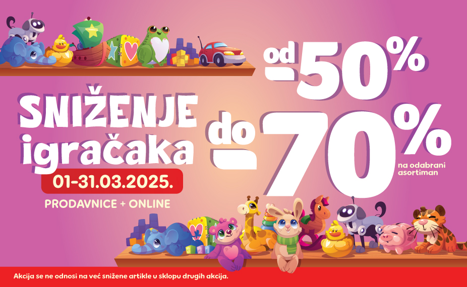Veliko sniženje igračaka
