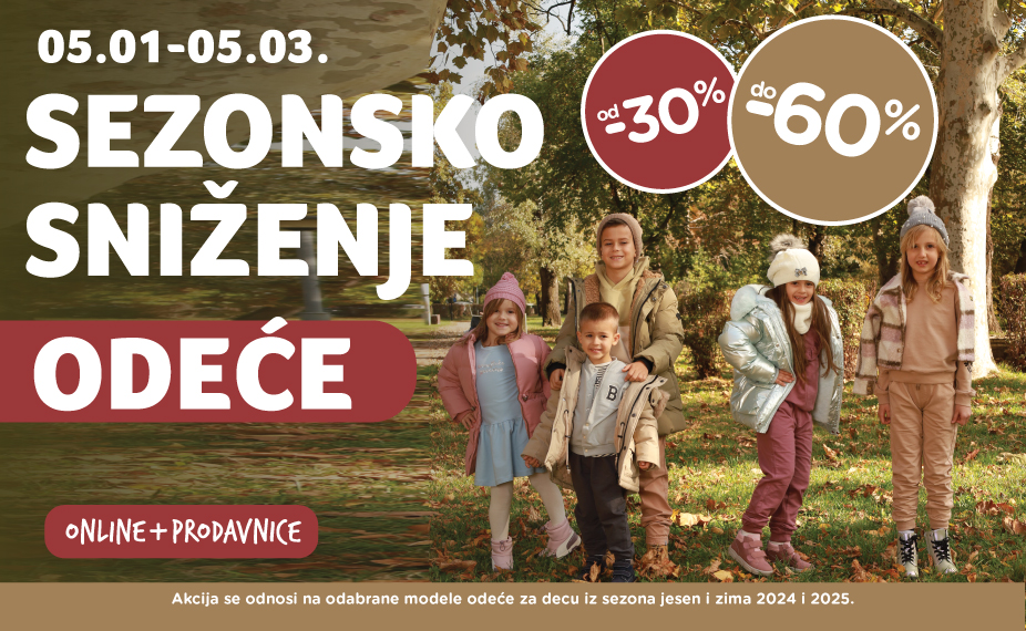 Sezonsko sniženje odeće