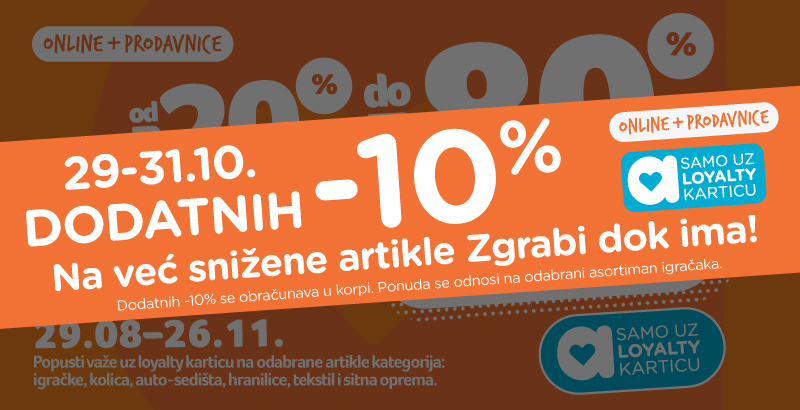 Dodatnih -10% ZDI