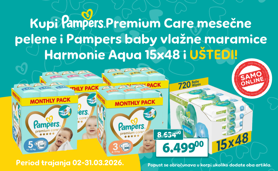 Premium montly pelene + montly maramice