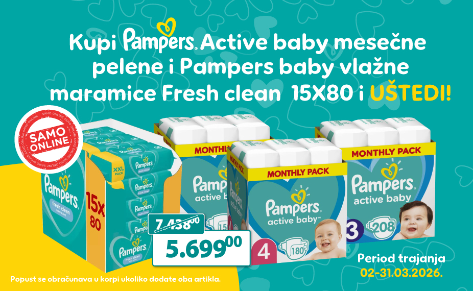 Active montly pelene + montly maramice fresh