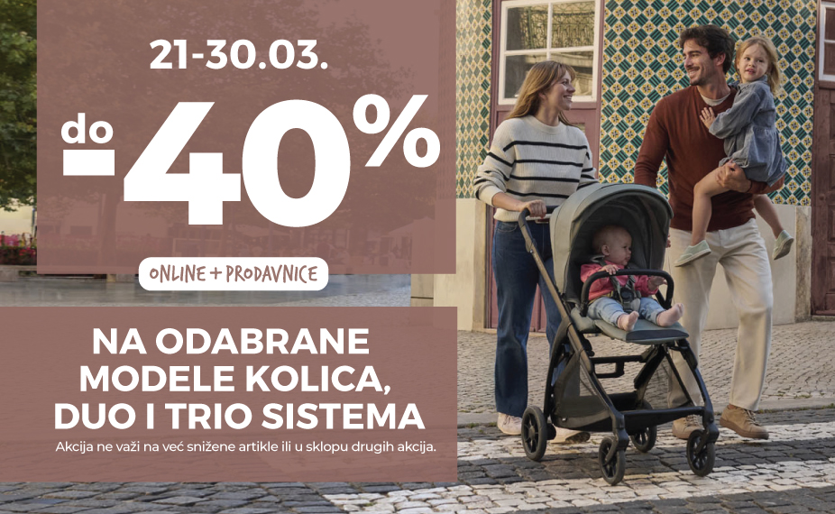 Kolica i sistemi do -40%
