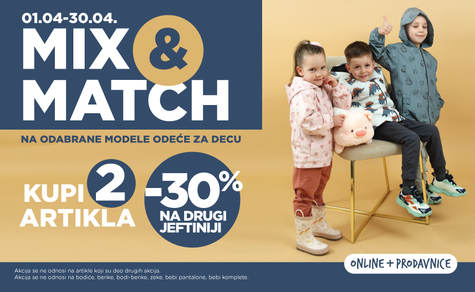 MnM odeća april 2026