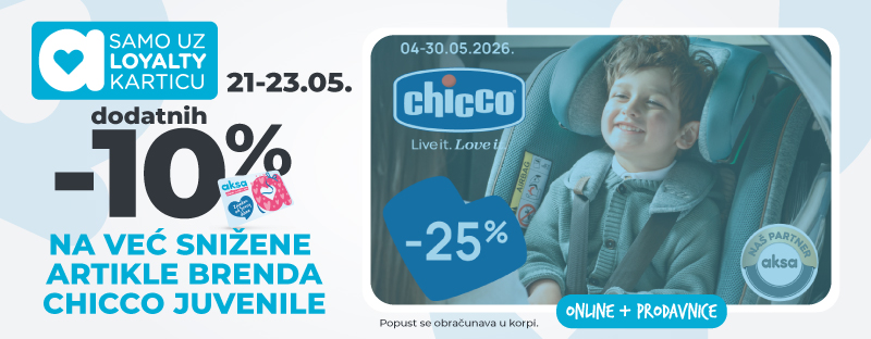 Dodatnih -10% Chicco Juvenile