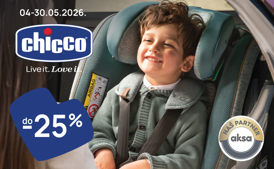 Chicco mesec - maj 2026