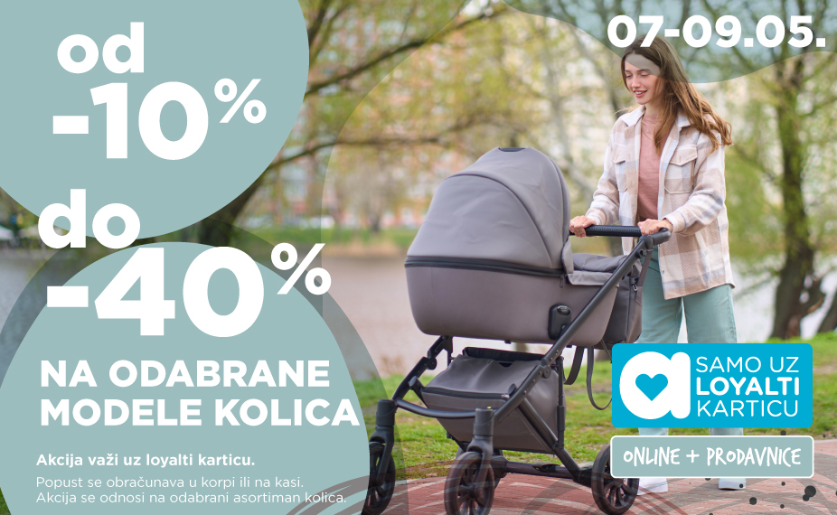 Kolica od 10% do 40%