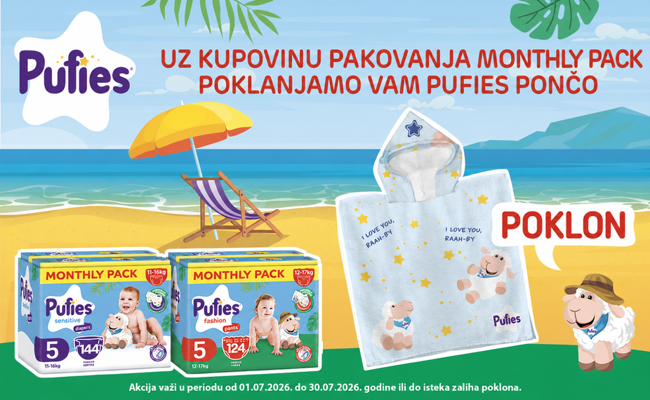 Pufies + pončo