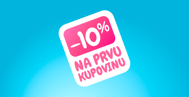 -10% na prvu kupovinu (aplikacija)