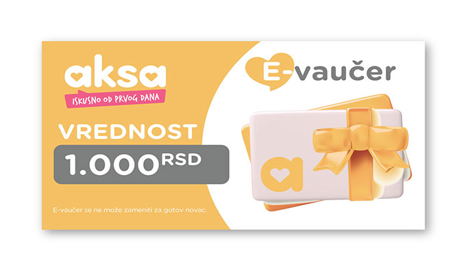 E-vaučer 1.000