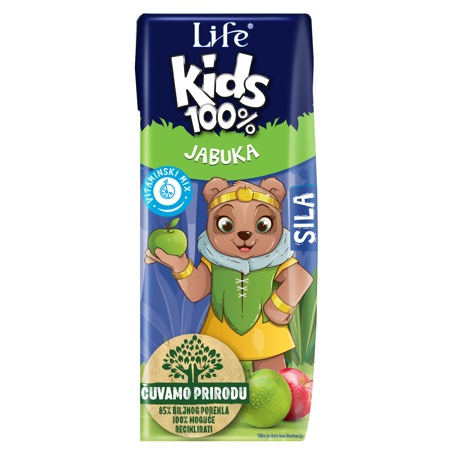 Nectar kids sok jabuka 100% 0,2l
