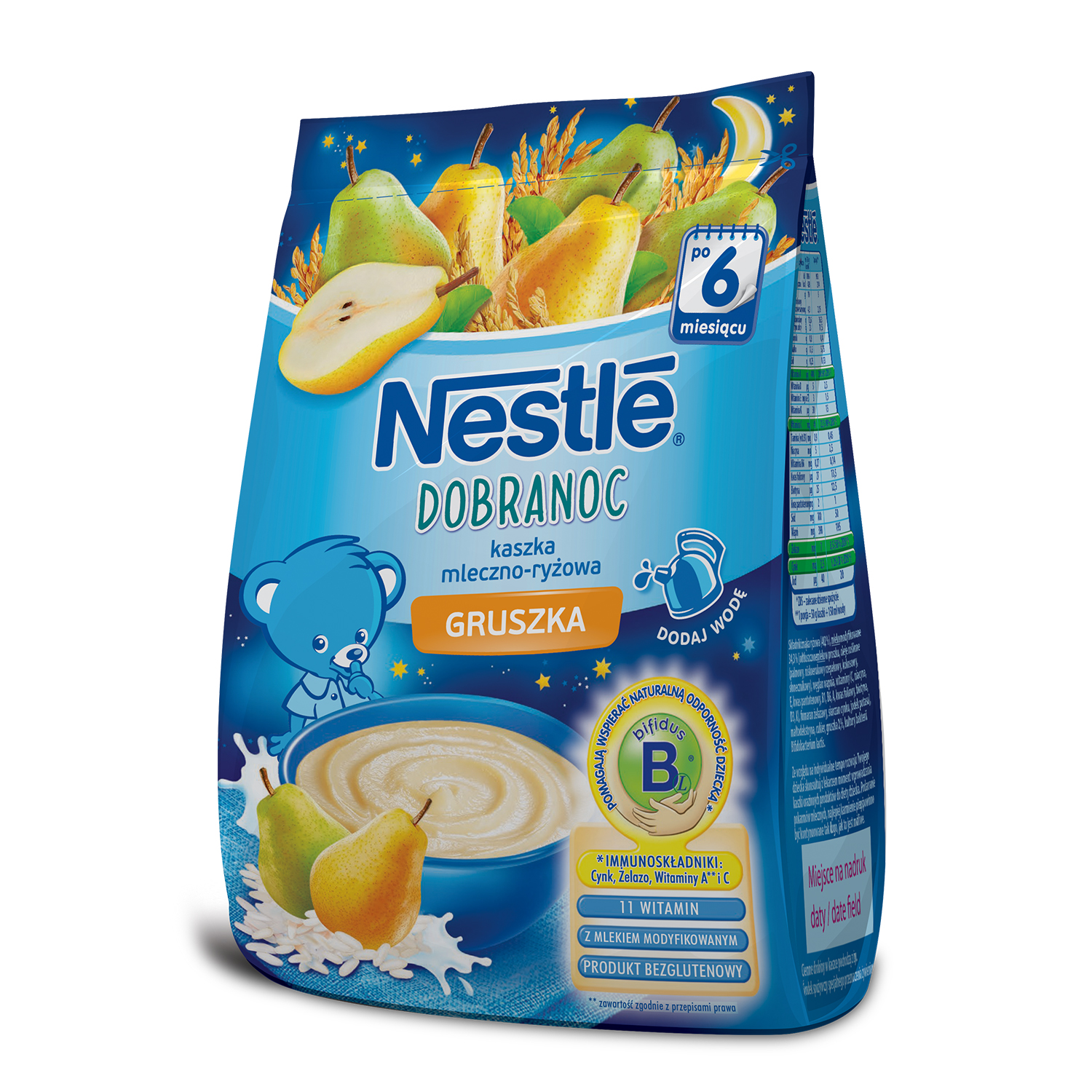 Nestle mlečna instant kaša pirinač sa kruškom 230g