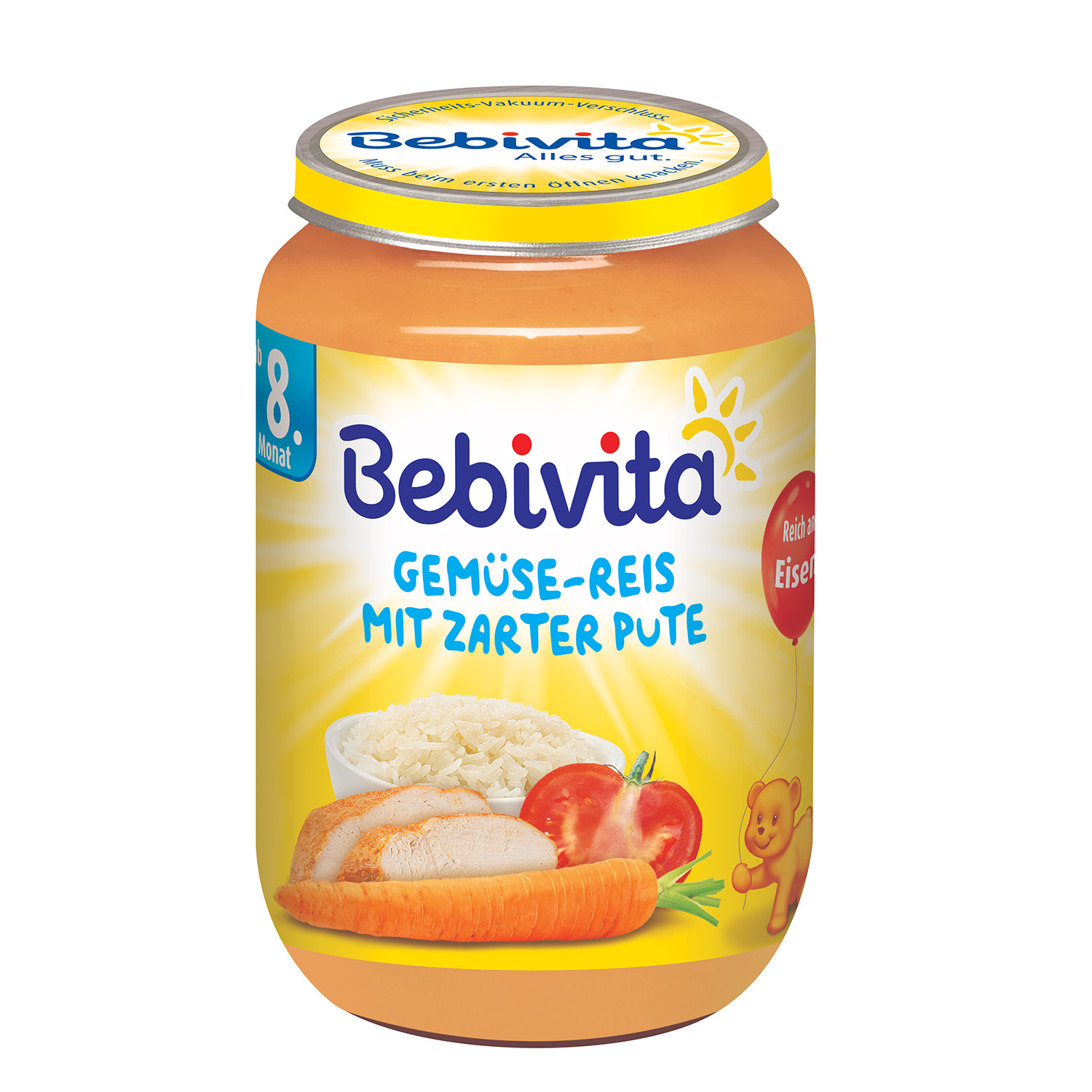 Bebivita kašica povrće sa pirin. i ćuretinom 220g