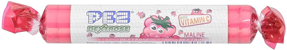 Pez dextrose malina 39g