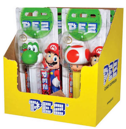 Pez figurica + 2 voćna punjenja 17g 