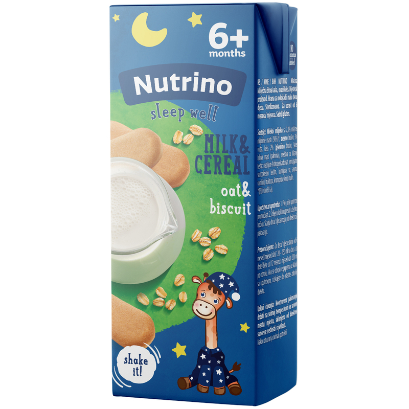 Nutrino mlekce tečna kaša ovas i keks 200ml