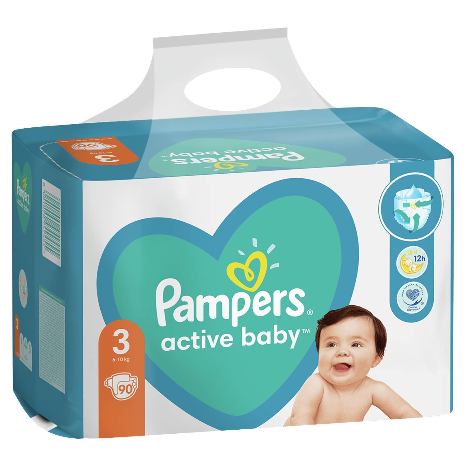 pampers active baby 3 cena