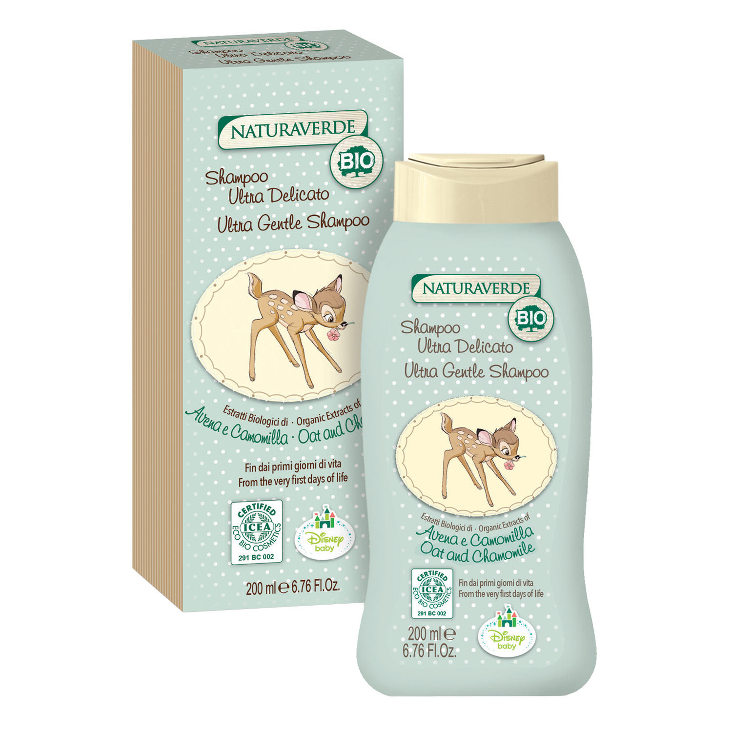 Naturaverde baby šampon Bambi 200ml