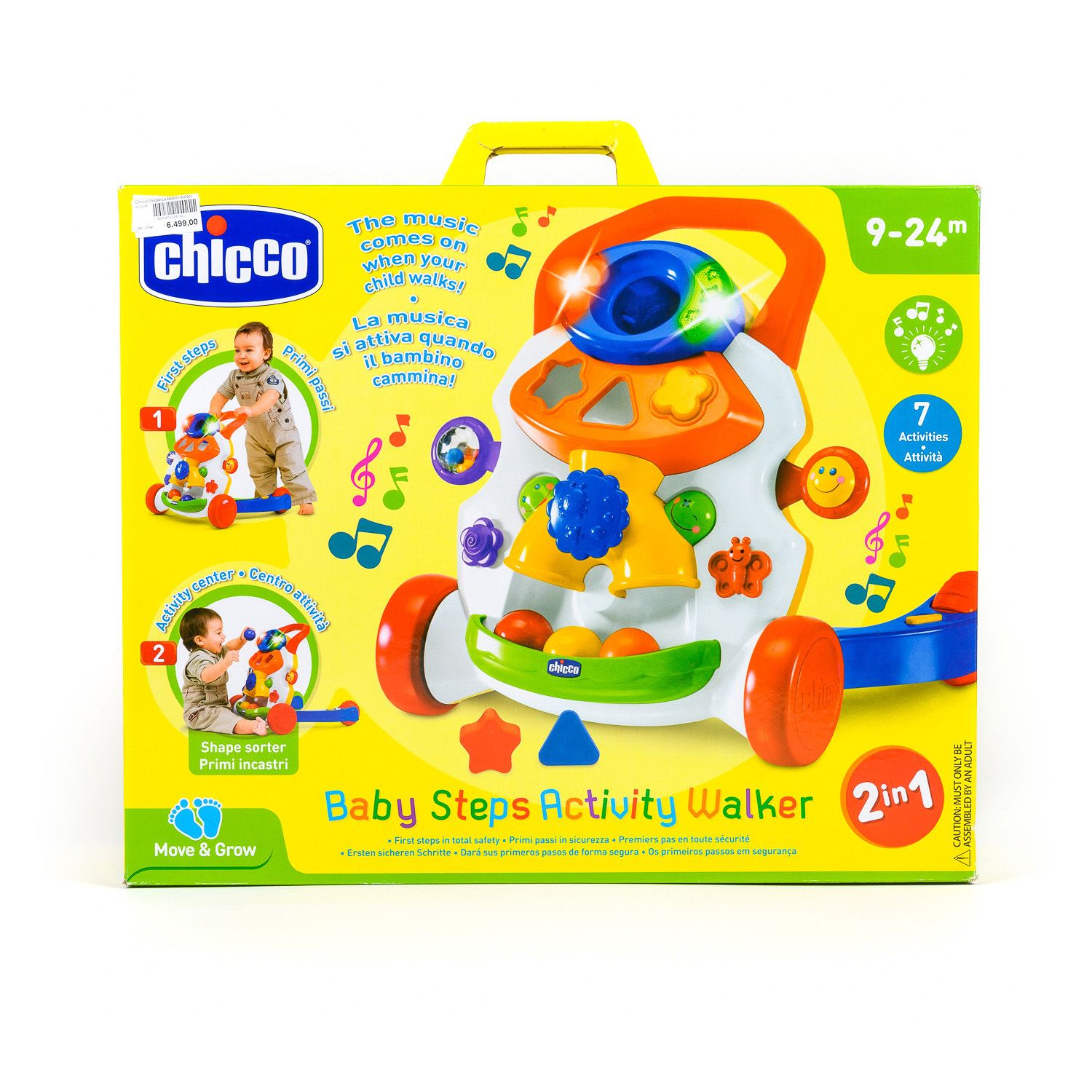 Chicco hodalica Bebini koraci 2u1