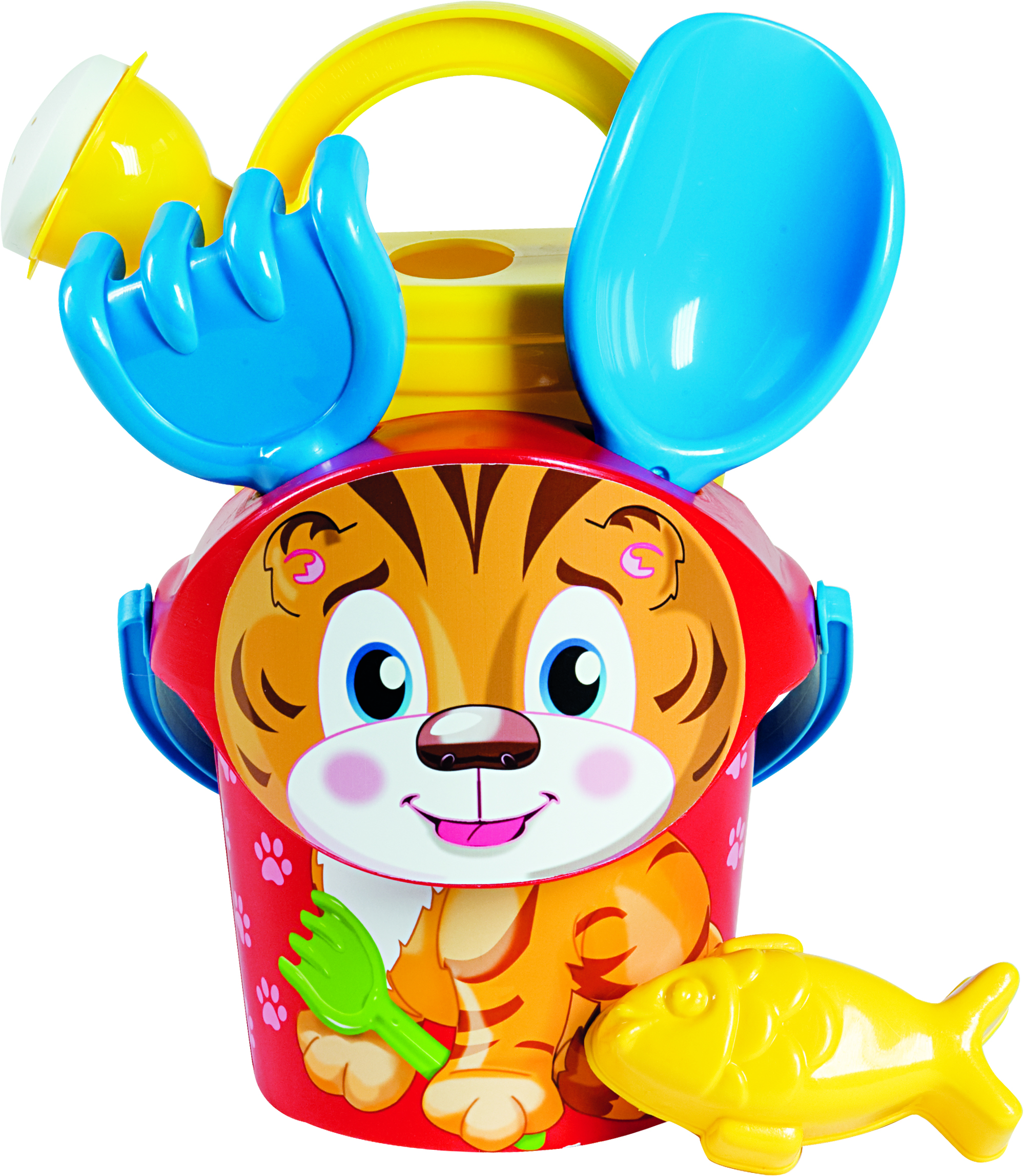 Androni Giocattoli kofica za pesak baby tigar