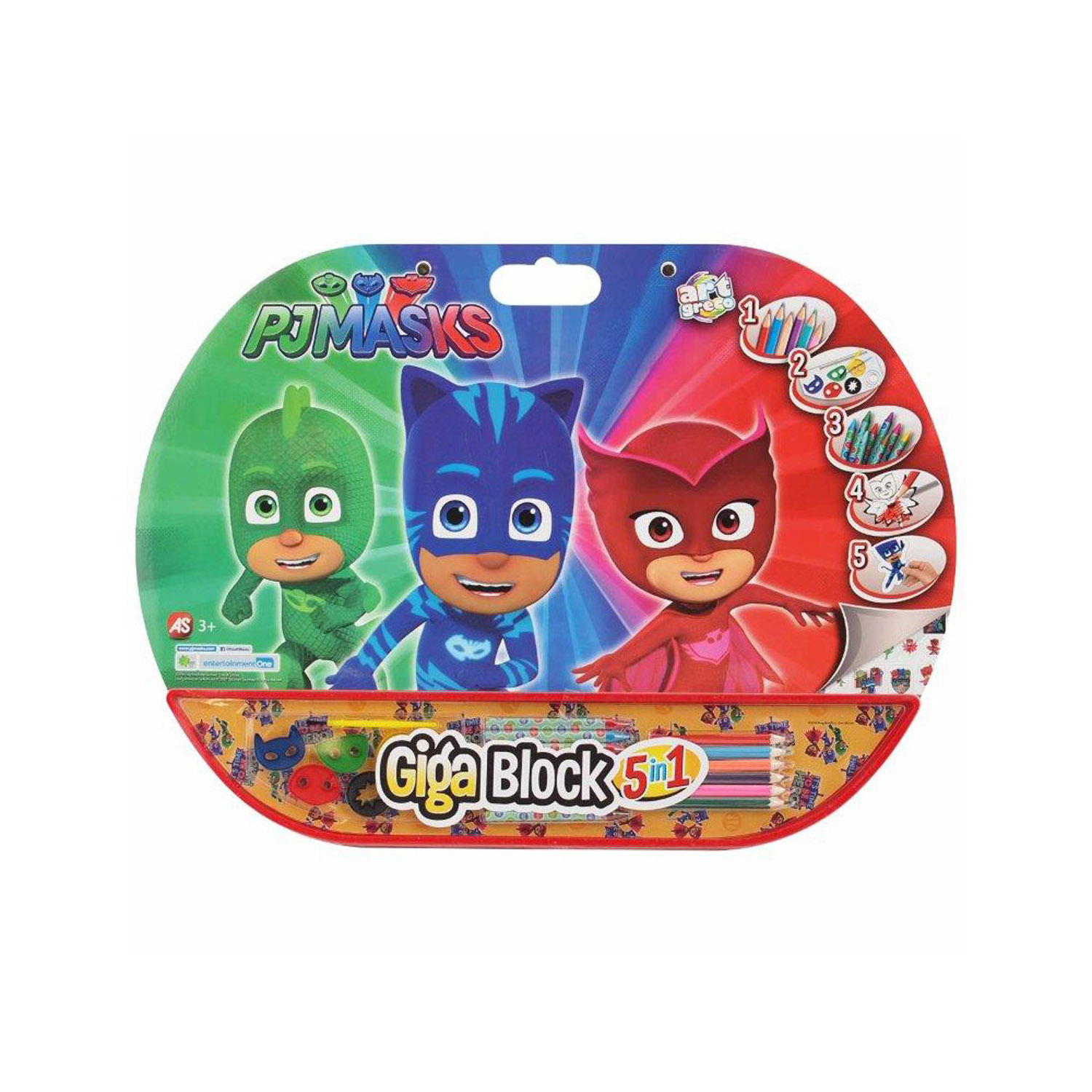 Giga Block 5 In 1 Pj Masks
