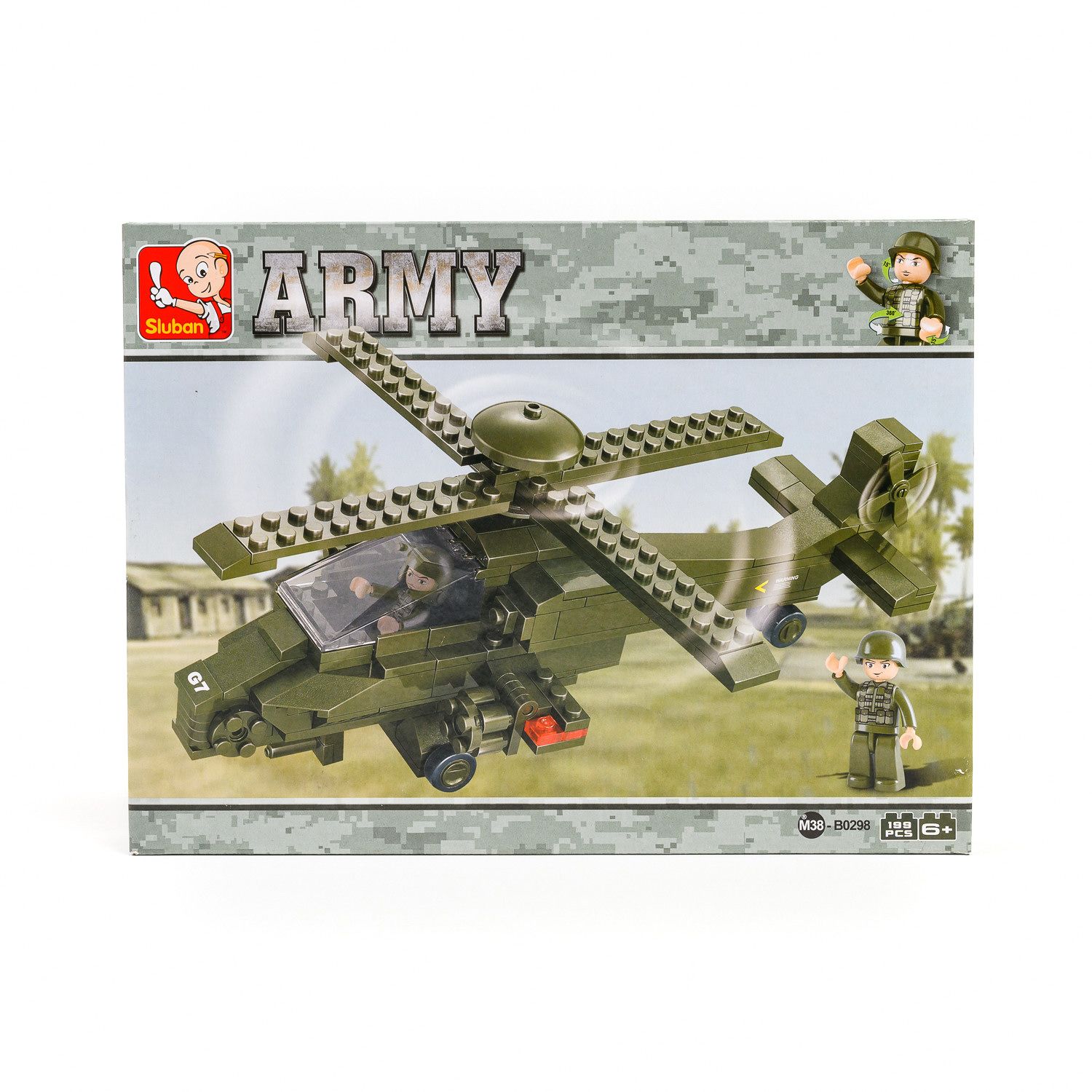 Sluban kocke, vojni helikopter, 199 kom