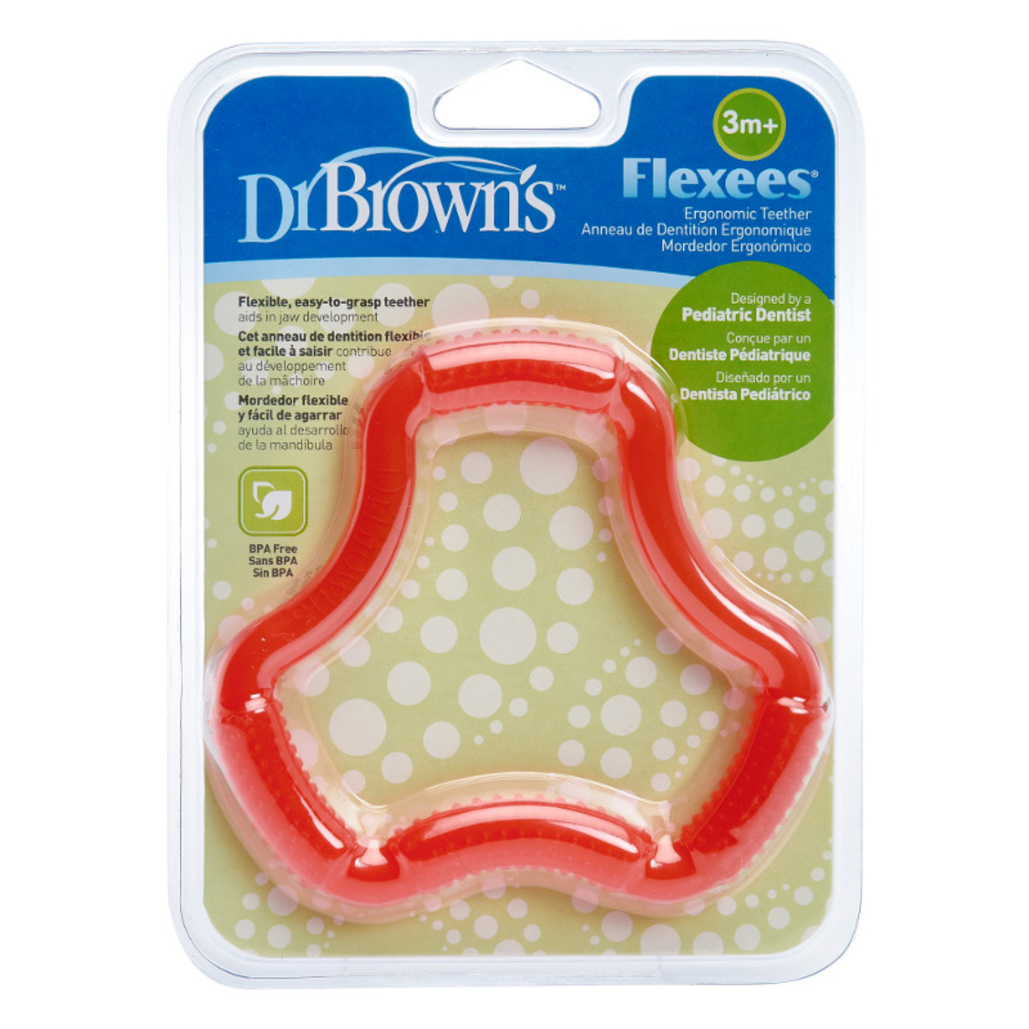 Dr.Browns savitljiva glodalica, plava i roze