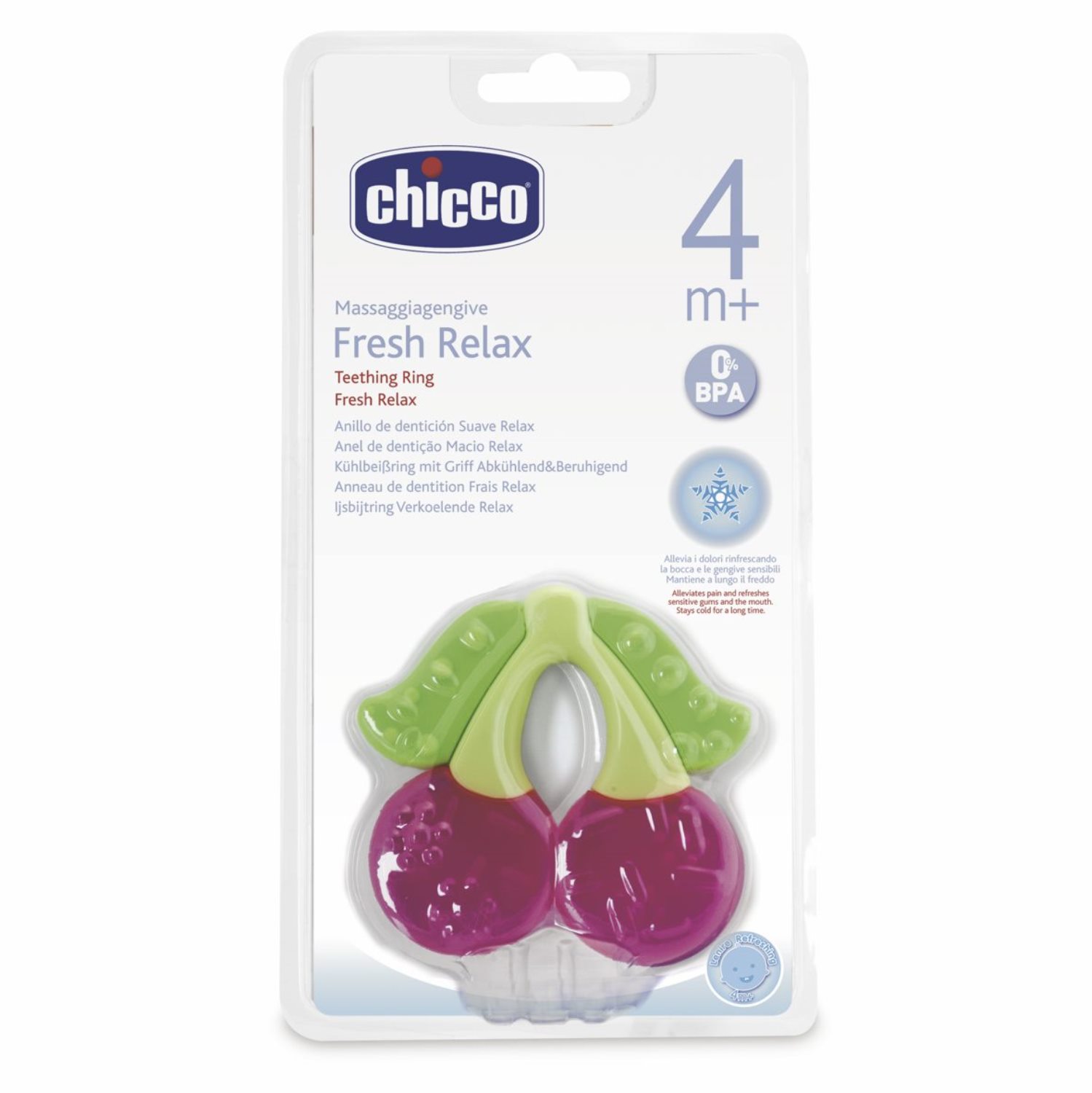 Chicco glodalica višnjica, 4m+