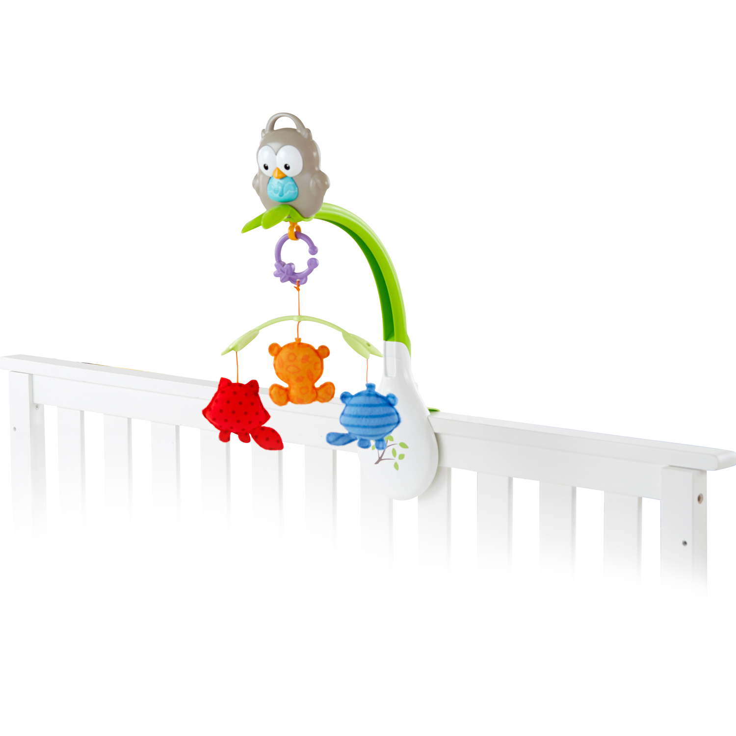 Fisher Price 3 u 1 muzička vrteška sova i drugari