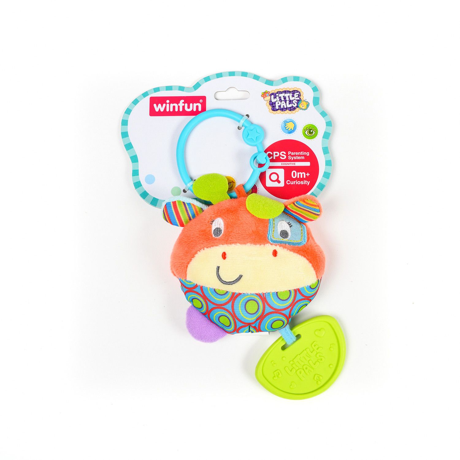 Win Fun igračka zvečka sa glodalicom Žirafa