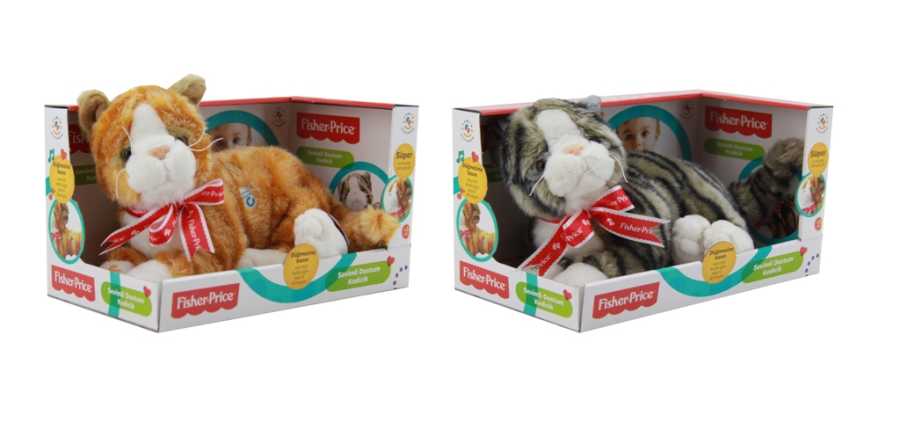 Fisher Price pliš maca sa zvukom 30 cm