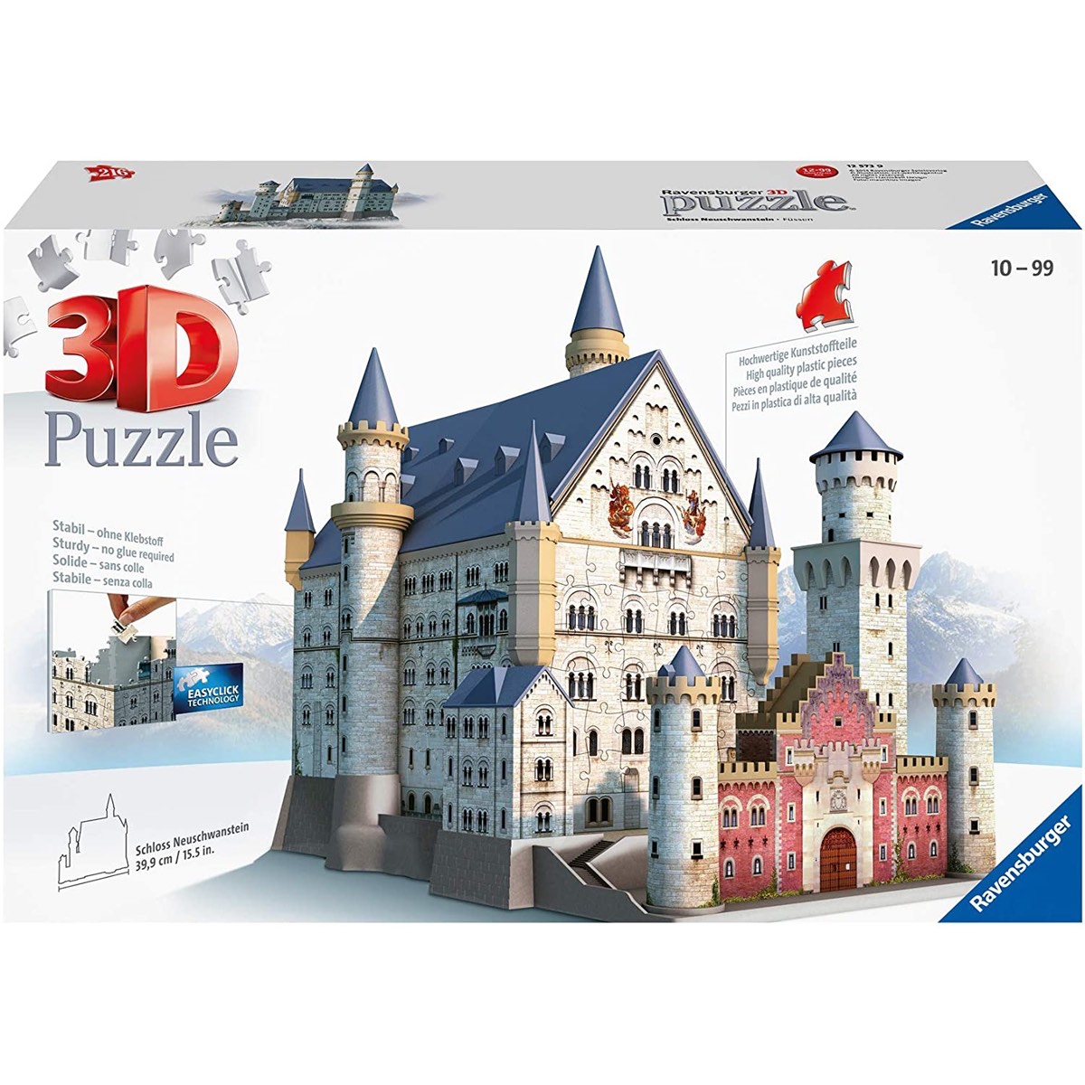 Ravensburger 3D puzzle Zamak Nojsvanstajn